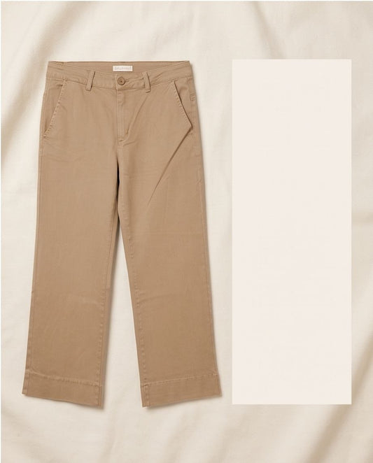 Jeans denim crema